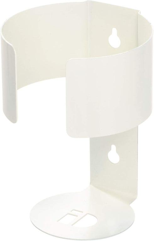 iDesign Wall Mount Wipe Holder, Cleaning Supplies, 6.54" x 4.15" x 4" ,Coconut...