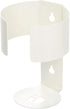 iDesign Wall Mount Wipe Holder, Cleaning Supplies, 6.54" x 4.15" x 4" ,Coconut...