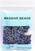 3000 Pieces Hot Fix Glass Flatback Rhinestones HotFix Round Crystal Gems (Sapphire, SS10)...
