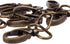 1-inch Antique Brass Curved Lobster Clasps Swivel Trigger Clips Snap (Pack of 20)...