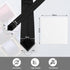Black Tie Set in Gift Box Mens Solid Color 3.15" (8CM) Black Necktie and Pocket Square Set...