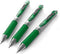 Pentel EnerGel XM BL77 - Retractable Liquid Gel Ink Pen - 0.7mm - 54% Recycled - Green - Pack of 3...