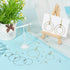 DELORIGIN 192pcs Earring Making Kit with Round Beading Hoop Earring Finding Stainless Steel Earring Finding Component Earring Hooks Jump Rings for...