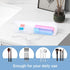 2pcs Travel Toothbrush Holder,Toothbrush Travel Case,Toothbrush Case,Reusable Clear Storage Case Portable Plastic Toothbrush Box with Inner Card S...