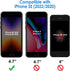 JETech Screen Protector for iPhone SE 3/2 (2022/2020 Edition), 4.7-Inch, Tempered Glass Film, 3-Pack...