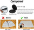2 Pack Dog Crate Bed Mat - Summer Dog Cooling Mat & Breathable Kennel Pad , Washable Thin Latex Dog Crate Pad with 10 Adhesive Round Hook and Loop...