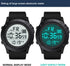 Men's Digital Sports Watch Military Electronic Waterproof Wrist Watches for Men with Stopwatch Countdown Timer Alarm Date LED Backlight...