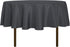 sancua Round Tablecloth - 60 Inch - Water Resistant Spill Proof Washable Polyester Table Cloth Decorative Fabric Table Cover for Dining Tables, Bu...