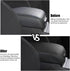 sportuli Center Console Cover Anti-Scratch Leather Armrest Cover Replace for 2011-2023 2024 Dodge Charger Chrysler 300 300C (Black Stitches)...