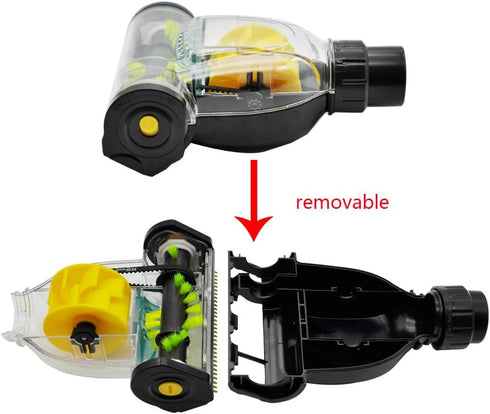 EZ SPARES Compatible with DYS V6,Mini Turbo Floor, Bed Clean Crevices Tool,Vacuum Cleaner DYS V6 Mattress Handheld...