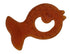 SWEETIE Pure Natural Rubber Teether Fish 100% Pure Natural Rubber Teether Soft and Natural, One Piece...
