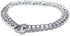 Dog Chain Collar Pet Iron Metal Double Chain Row Neck Leash Gear Choke Chain Walking Training for Small Medium Large Dogs,45cm...