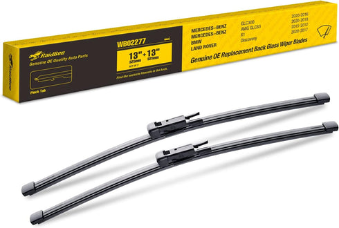 Rear Wiper Blade,13" Back Wiper Blades Replacement for BMW X1 2015-2012,Land Rover Discovery 2020-17, Mercedes-Benz GLC300 2020-16 GLC350e GLC63 A...