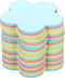 PATIKIL 2.7 x 2.7 Inch Flower Shape Sticky Notes, 6 Pads Cute Self-Stick Memo Pads Bright Colorful 100 Sheets/Pad for Home Office, 4 Colors...