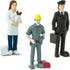 Safari Ltd. People TOOB - 7 Everyday Heroes Figurines of Construction Worker, Policeman, Mailman, Pilot, Chef, Fireman, and Veterinarian - Fun Edu...