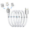 AICase Magnetic Charging Cable, Super Organized Retractable Fast Charging Cable,3 in 1 Self Winding Phone Cable with Data Transmission, Cable for ...