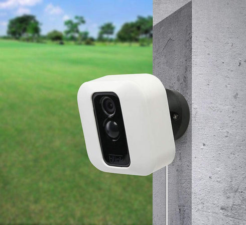 Silicone Skin Case Cover Compatible with Blink XT and XT2 Outdoor Camera – Weather-Resistant Protective Cover with Speaker Cutout – White (3-Pack)...