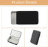 Qianyu 3 Pcs Portable Dental Floss Case Sliding Compact Dental Pick Organizer Box Refillable Metal Glide Flosser Dispenser Floss Holder for Travel...