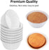 Caperci White Foil Cupcake Liners Standard Muffin Wrappers 150-Pack - Premium Greaseproof & Sturdy Cupcake Papers for Baking...