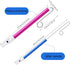 2 Pieces Slide Whistle Slide Whistle for Adults Toy Slide Whistle Musical Instrument Toy Whistle Sliding for Parent-Child Games, Blue and Purple...