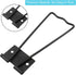 12 Pcs Easel Back, 4.33" Iron Picture Frame Easel Back - Reliable Photo Frame Stand with Screws & Screwsdriver for Crafts and Art Frames (Black)...