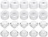 uxcell 10 pcs 20mm LED Lens 60 Degree with White Holder for 1W 3W High Power LED Light...