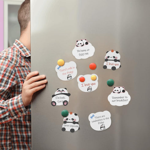 12 Pack Cute Panda Sticky Note,360 Sheets Cartoon Animal Self-Stick Note Pads Memo Pads Notepad Message Note Reminder Note for Kid Plan Index Stud...