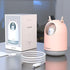 Cute Pet Humidifier with Two Spray Modes, 300ml Water Tank Lasts Up to 10 Hours, 7 Color LED Lights Changing, Waterless Auto Shut-off for Bedroom,...