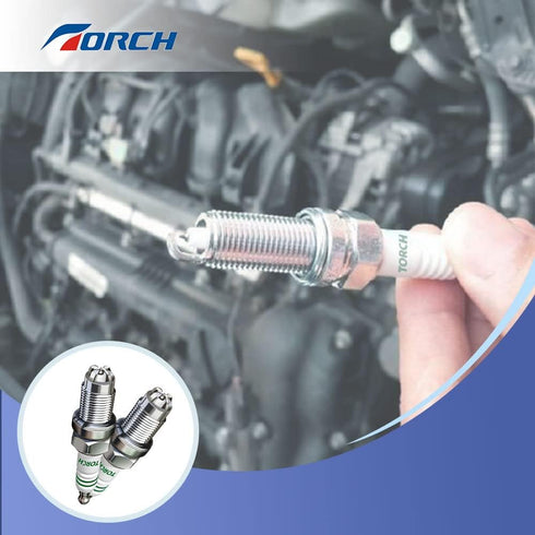 TORCH K5RTC Spark Plug Replace for CHAMPION RC14YC RC12YC, for Briggs & Stratton 496018S 491055 491055S 491055T 72347GS 72347 805015 M78543, for N...