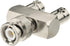 Eightwood BNC Splitter Adapter BNC Male to Dual BNC Female Tee Type 3 Way Audio RF Coax Connector...