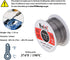 Portable Solder Tip Cleaner Metal Base Station Copper Cleaning Ball + 60-40 Tin Lead Rosin Core Solder Wire Reel + Solder Rosin Flux Paste 3-in-1 ...