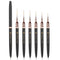 Etercycle Nail Art Liner Brushes, 6pcs Striping Nail Gel Polish Painting Brush Set, Thin Nail Art Dotting Drawing Pen (5/7/9/11/15/25mm)...