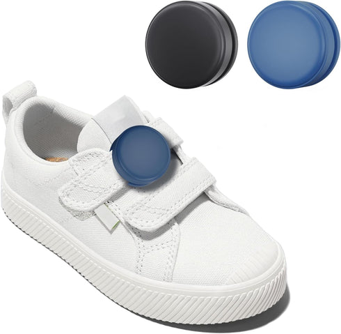 2 Pack AirTag Holder for Kids Shoelaces, Hidden Silicone Air Tag Case Holder for Children Shoes Shoestring (Black, Dark Blue)......