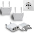 4Pcs European Travel Plug Adapter,Us to Europe Plug Adapter,Easy to Use Fireproof Safe Europe Travel Adapter,Us to EU Plug Adapter for Italy,Franc...