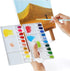 Transon 25wells Compact Paint Palette Box with Lid for Paint Color Mixing...