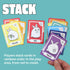 Rainbow Bunny Bop Card Game | Quick & Colorful Travel and Family Games for Kids and Adults | 2-4 Players...
