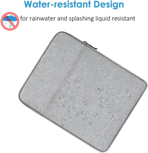 ProElife 10-11 Inches Water-Resistant Tablet Sleeve Case for Samsung Galaxy Tab A8/S7/ A7/S6 Lite/S6 |10.9'' iPad Air 4/5|Surface Go 1/2/3 10.5'' ...