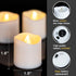 Homemory 12Pack Flameless LED Votive Candles,1.5" x 1.6" Long Lasting Electric Fake Candles, Battery Operated Tealights for Wedding, Table, Romant...