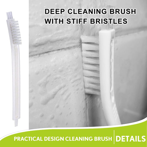 Small Scrub Brushes for Cleaning,Crevice Cleaning Tool Set for Track Juicer Toaster Sink Tile Grout Grater Seafood,Detailing Cleaning Supplies Gad...