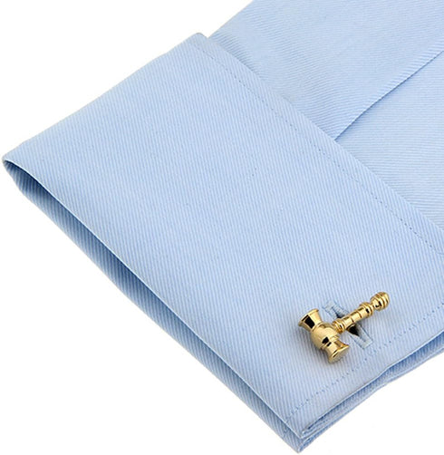 Law Gavel Mallet Judge Lawyer Mason Pair Cufflinks...