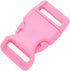 15 Pack Curved Side Quick Release Plastic Buckles for Paracord Bracelets Clasp 5/8 inch(15mm) Webbing/Backpack Straps...