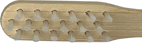 OraWellness Bamboo Toothbrush, Sustainable BrushEco Bass Toothbrush with 3 Rows, Biodegradable Wooden Toothbrush for Healthy Mouth, Gums & Teeth, ...