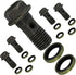 Banjo Bolts Brake Fitting Adapter M10x1.25 with M10 Copper Washers Aftermarket Replacement Parts Compatible for Brake Caliper Master Cylinder....