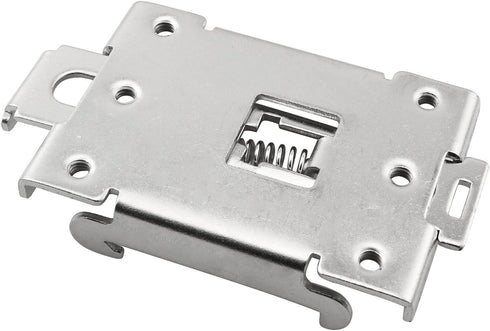 35mm Rail Mounting Bracket Metal 35mm DIN Rail Mount Adapter for Single Phase Solid State Relay Relay Rail Mounting...