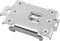 35mm Rail Mounting Bracket Metal 35mm DIN Rail Mount Adapter for Single Phase Solid State Relay Relay Rail Mounting...
