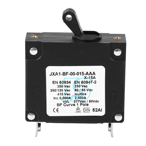 Circuit Breaker, DC/AC Manual ON/Off Toggle Reset Switch Safety Mini Circuit Breaker 15A 20A 25A 30A (15A)...