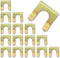 15 Pieces Brake Line Clips Metal Brake Line Retainer U Shaped, Brake Hose Bracket, Parking Brake Cable Clip Replacement Hose Retaining Clip Brake ...