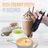 Hand held Frother Wand, Electric Milk Frother Matcha Whisk, Coffee Stirrers Electric mini whisk, 3-speed Hand frother, Drink mixer, Egg whisk, Ide...