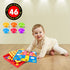 AMOSTING Color Matching Mosaic Pegboard Early Learning Educational Toys for Boys and Girls...