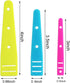 NX Garden 2 Sets 3 Pcs/Set Color Threaders ABS Plastic Elastic Band Threader DIY Clothing Sewing Accessories...